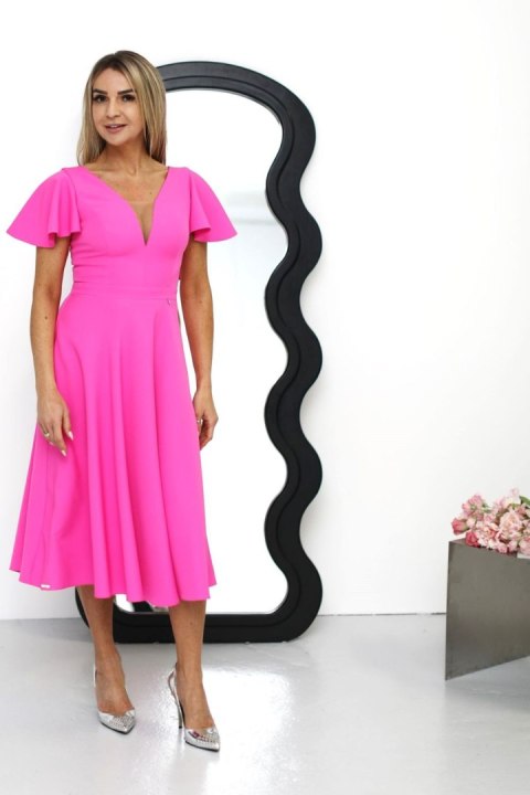 Sukienka damska Model Elisse Pink - Jersa