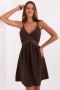 Sukienka damska Model MI-SK-62170.97 Brown - Italy Moda
