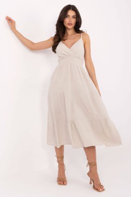 Sukienka damska Model MI-SK-62200.76 Beige - Italy Moda
