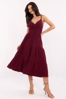 Sukienka damska Model MI-SK-62200.76 Bordo - Italy Moda