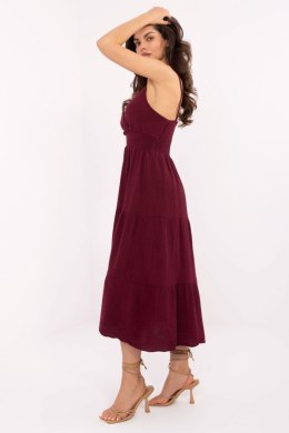 Sukienka damska Model MI-SK-62200.76 Bordo - Italy Moda