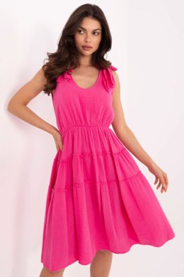 Sukienka damska Model MI-SK-92179.14 Dark Pink - Italy Moda