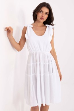 Sukienka damska Model MI-SK-92179.14 White - Italy Moda