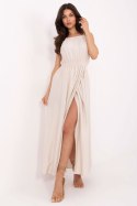 Sukienka damska Model MI-SK-A1845.95 Beige - Italy Moda