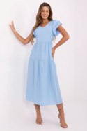 Sukienka damska letnia midi Model MI-SK-A2489.21 Light Blue - Italy Moda