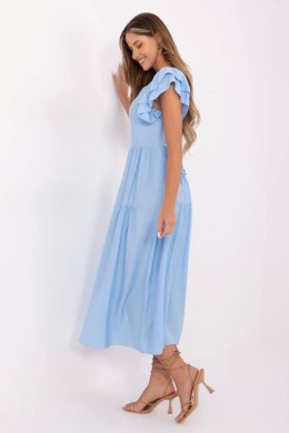 Sukienka damska letnia midi Model MI-SK-A2489.21 Light Blue - Italy Moda