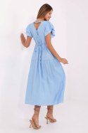 Sukienka damska letnia midi Model MI-SK-A2489.21 Light Blue - Italy Moda