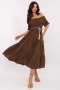 Sukienka damska Model MI-SK-A2609.96 Brown - Italy Moda