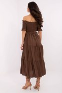 Sukienka damska Model MI-SK-A2609.96 Brown - Italy Moda