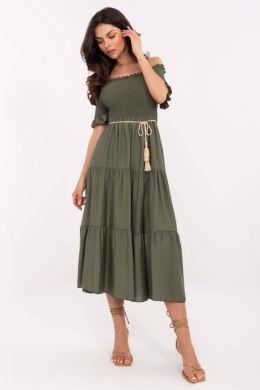 Sukienka damska Model MI-SK-A2609.96 Khaki - Italy Moda