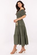 Sukienka damska Model MI-SK-A2609.96 Khaki - Italy Moda