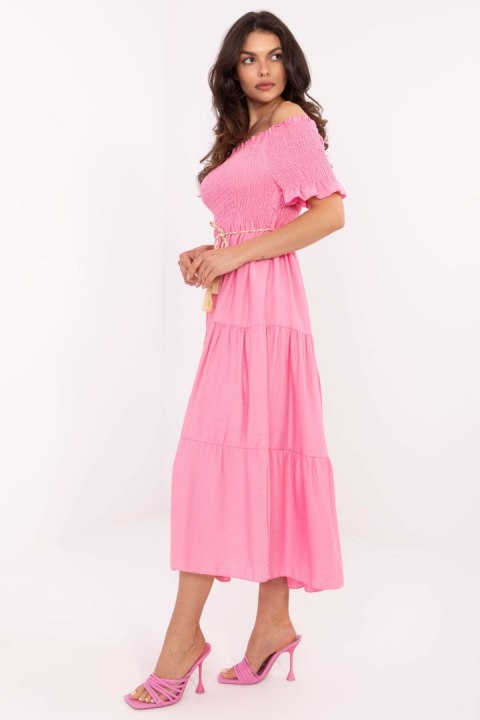 Sukienka damska Model MI-SK-A2609.96 Pink - Italy Moda Sukienka damska Model MI-SK-A2609.96 Pink - Italy Moda