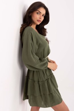 Sukienka damska Model MI-SK-A5079.27 Khaki - Italy Moda