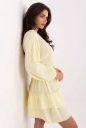 Sukienka damska Model MI-SK-A5079.27 Light Yellow - Italy Moda
