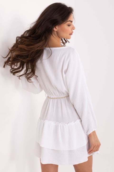 Sukienka damska Model MI-SK-A5079.27 White - Italy Moda Sukienka damska Model MI-SK-A5079.27 White - Italy Moda