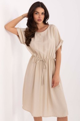Sukienka damska Model MI-SK-A63751.67 Beige - Italy Moda