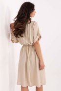 Sukienka damska Model MI-SK-A63751.67 Beige - Italy Moda