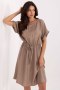 Sukienka damska Model MI-SK-A63751.67 Dark Beige - Italy Moda