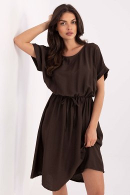 Sukienka damska Model MI-SK-A63751.67 Dark Brown - Italy Moda
