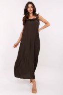 Sukienka damska Model MI-SK-A6412.68 Dark Brown - Italy Moda