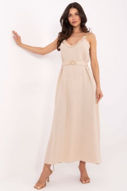 Sukienka damska Model TW-SK-BI-1458-1.64 Beige - Och Bella