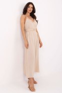 Sukienka damska Model TW-SK-BI-1458-1.64 Beige - Och Bella