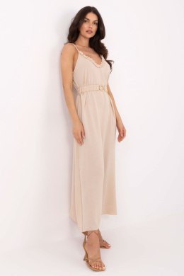 Sukienka damska Model TW-SK-BI-1458-1.64 Beige - Och Bella