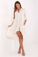 Sukienka damska Model TW-SK-BI-2021399.54 Light Beige - Och Bella