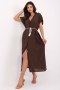 Sukienka damska Model TW-SK-BI-2022126.59 Dark Brown - Och Bella