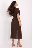 Sukienka damska Model TW-SK-BI-2022126.59 Dark Brown - Och Bella