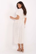 Sukienka damska Model TW-SK-BI-2022126.59 Light Beige - Och Bella