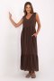 Sukienka damska Model TW-SK-BI-28007.63 Dark Brown - Och Bella