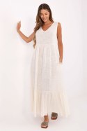 Sukienka damska Model TW-SK-BI-28007.63 Light Beige - Och Bella