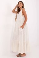 Sukienka damska Model TW-SK-BI-28007.63 Light Beige - Och Bella