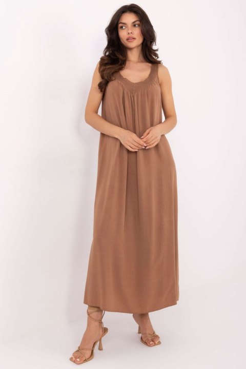 Sukienka damska Model TW-SK-BI-L0125.52 Brown - Och Bella