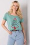 T-shirt Damski Model FA-TS-7196.74P Pistacja - Fancy