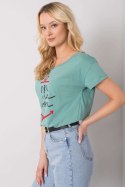 T-shirt Damski Model FA-TS-7196.74P Pistacja - Fancy
