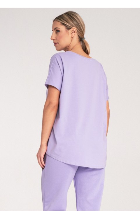 Tshirt Damski Model M1164 Violet - Figl Tshirt Damski Model M1164 Violet - Figl