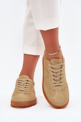 Sneakersy damskie Model Big Star RR274849 Beige