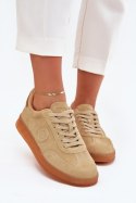 Sneakersy damskie Model Big Star RR274849 Beige