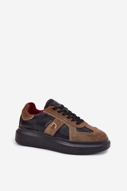 Sneakersy damskie skórzane Model Daniel Lopez SS2D4001 Black