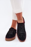Sneakersy damskie skórzane Model Daniel Lopez SS2D4006 Black