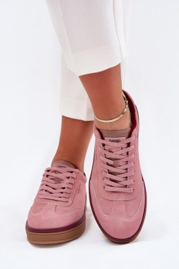 Sneakersy damskie skórzane Model Daniel Lopez SS2D4010 Pink