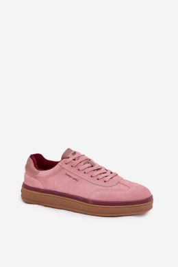 Sneakersy damskie skórzane Model Daniel Lopez SS2D4010 Pink