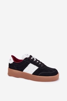 Sneakersy damskie skórzane Model Daniel Lopez SS2D4021 Black