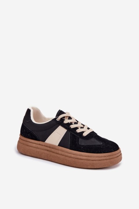 Sneakersy damskie Model Dovina BL535P Black Sneakersy damskie Model Dovina BL535P Black
