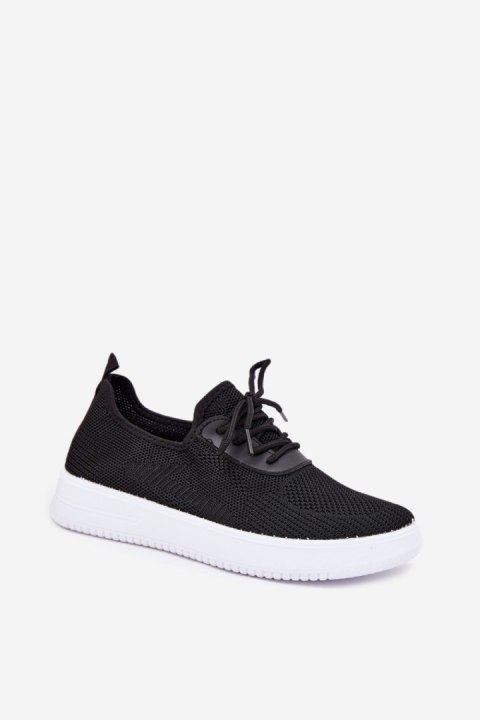 Buty Sportowe damskie wsuwane Model Kalyra NB722 Black Buty Sportowe damskie wsuwane Model Kalyra NB722 Black