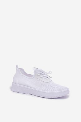 Buty Sportowe damskie wsuwane Model Kalyra NB722 White