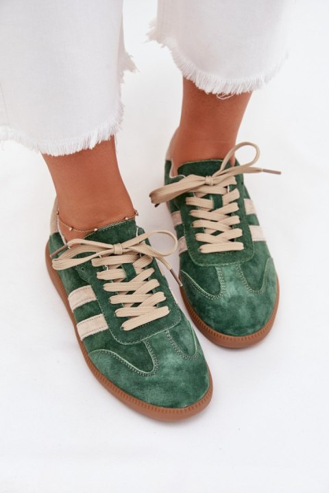 Sneakersy damskie Model Sirella GD-LX1030 Green Sneakersy damskie Model Sirella GD-LX1030 Green