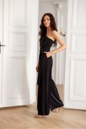 Kombinezon damski elegancki Model Isotta CZA KMB0009 Black - Roco Fashion